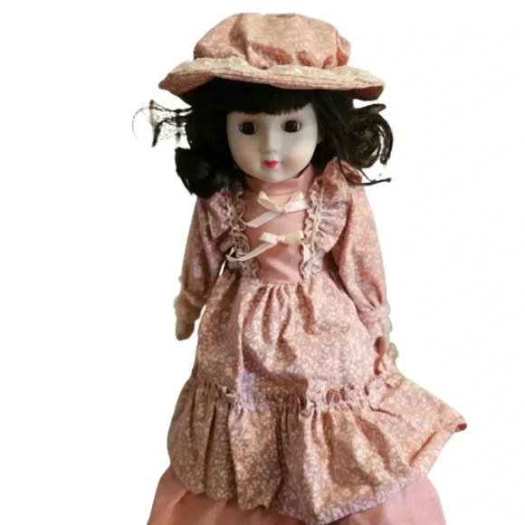 Porcelain 15" Doll - Picture 1 of 4
